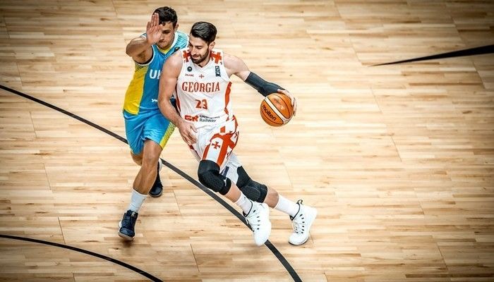 Сборна Украины обыграла команду Грузии на Евробаскете / fiba.basketball Сборна Украины обыграла команду Грузии на Евробаскете / fiba.basketball