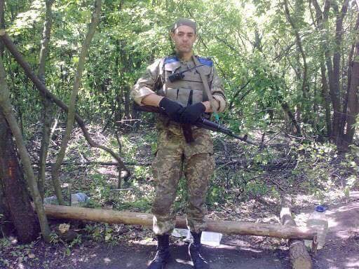 Динька загинув у районі Донецька / фото facebook.com/1oshrduk Динька загинув у районі Донецька / фото facebook.com/1oshrduk