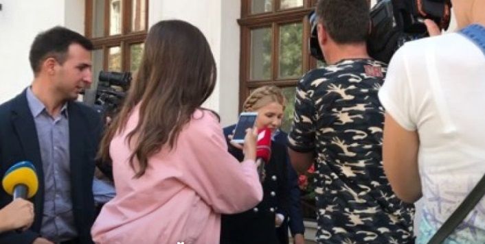 Тимошенко пришла к Саакашвили / фото ТСН Тимошенко пришла к Саакашвили / фото ТСН