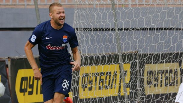 Фомин забил победный гол "Мариуполя" в матче с "Александрией" / fcmariupol.com Фомин забил победный гол "Мариуполя" в матче с "Александрией" / fcmariupol.com