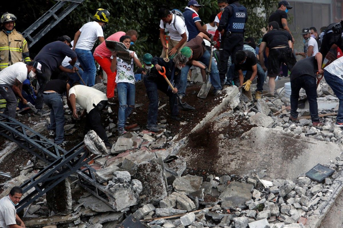 Землетрясение в Мексике / Reuters