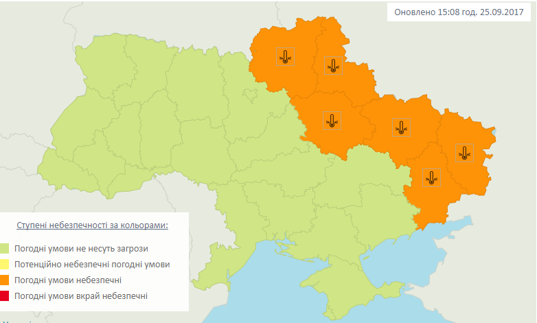В Украине ожидаются заморозки / Укргидрометцентр В Украине ожидаются заморозки / Укргидрометцентр