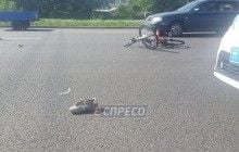 У Києві під колесами маршрутки загинув велосипедист