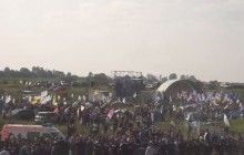 Вблизи пункта пропуска "Краковец" полиция задержала более сотни человек