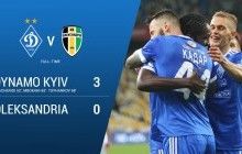 "Динамо" впевнено обіграло "Олександрію" в першому матчі без Ярмоленка (відео)