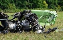 На Харківщині внаслідок падіння легкомоторного літака травмувався пілот
