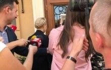 Тимошенко виступила рупором Саакашвілі: каже про спільний план опозиції (фото, відео)