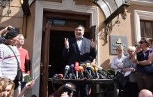 Саакашвілі готовий пройти процедури, пов’язані з протоколом про адмінпорушення при перетині кордону