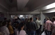 В Киеве закрыты четыре станции "синей ветки" метро