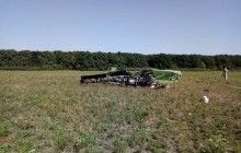 У Харкові в лікарні помер пілот літака, що розбився під час проведення сільгоспробіт