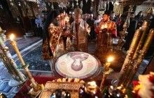 У монастирі Ватопед відзначили свято Покладення Пояса Богородиці у Влахерні