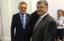 В АП опровергли разговор Порошенко с Садовым о Саакашвили