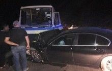 В Одеській області п'яний водій на BMW в'їхав у пасажирський автобус (фото)