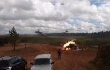 Incident at Zapad 2017 drills: Ka-52 attack helicopter fires missiles at spectators (video)