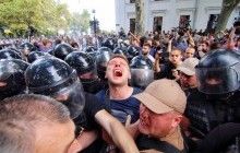 В Одесі біля мерії між мітингувальниками і силовиками сталася сутичка (фоторепортаж)