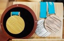 У Південній Кореї представили дизайн медалей для зимової Олімпіади-2018 (фото)