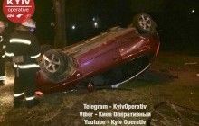 Смертельна ДТП у Києві: на Столичному шосе BMW протаранив інший автомобіль та загорівся (фото)