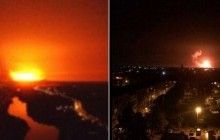 В половине охваченных огнем хранилищ боеприпасы отсутствуют - Генштаб
