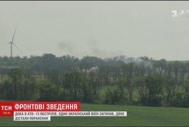 В результате гранатометного обстрела в Песках ранены два украинских бойца