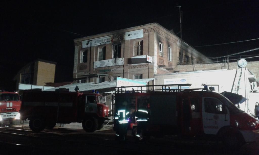 В результате пожара погибли пять человек / ГСЧС В результате пожара погибли пять человек / ГСЧС
