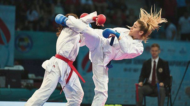 Анжеліка Терлюга виграла змагання в Зальцбурзі / wkf.com.ua Анжеліка Терлюга виграла змагання в Зальцбурзі / wkf.com.ua
