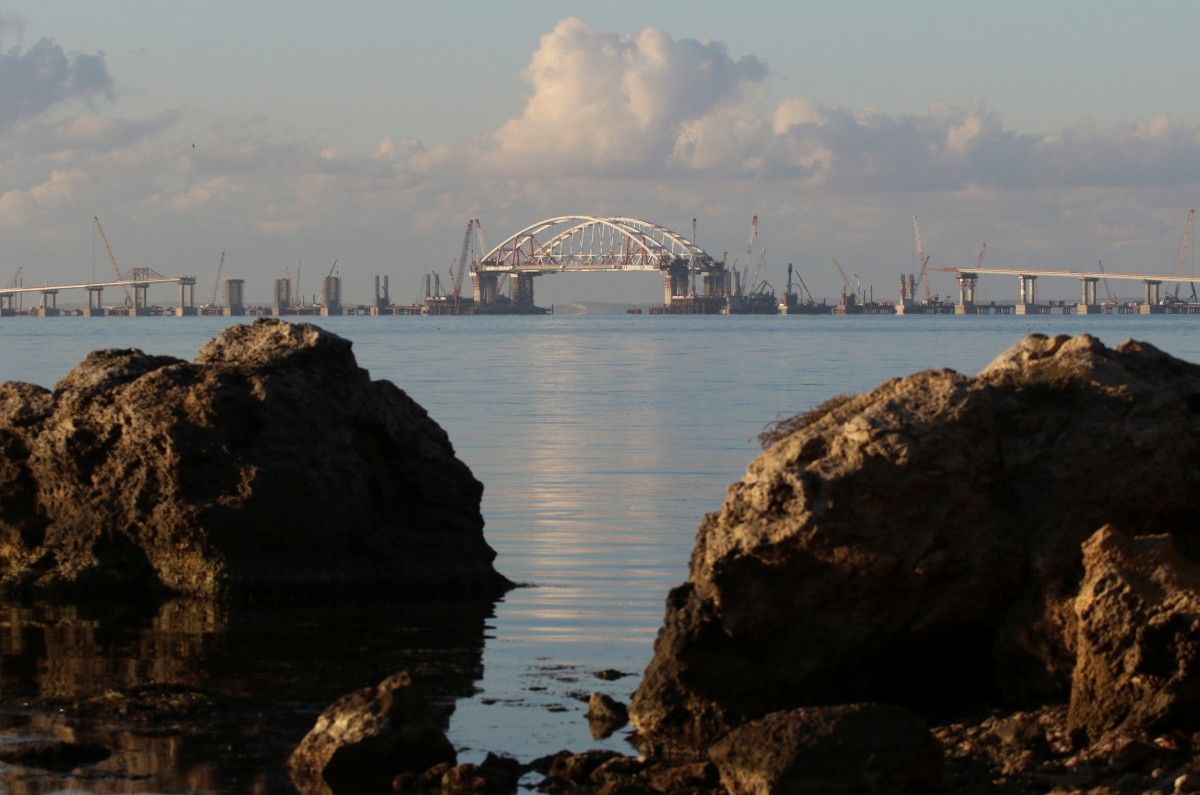 Russia commissioned the Kerch bridge in 2019 \ photo REUTERS