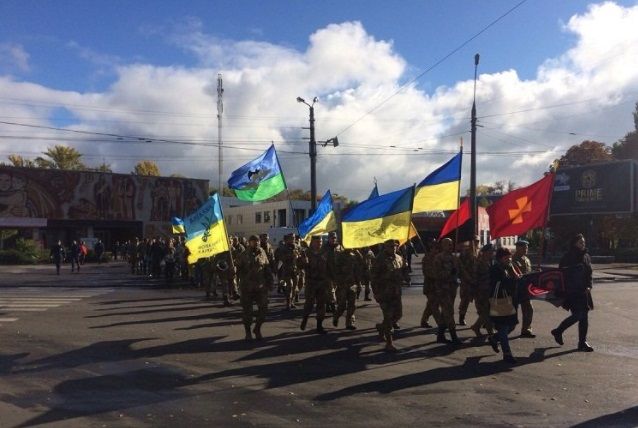 У цілому в марші взяли понад 300 осіб / Фото kremen.today У цілому в марші взяли понад 300 осіб / Фото kremen.today