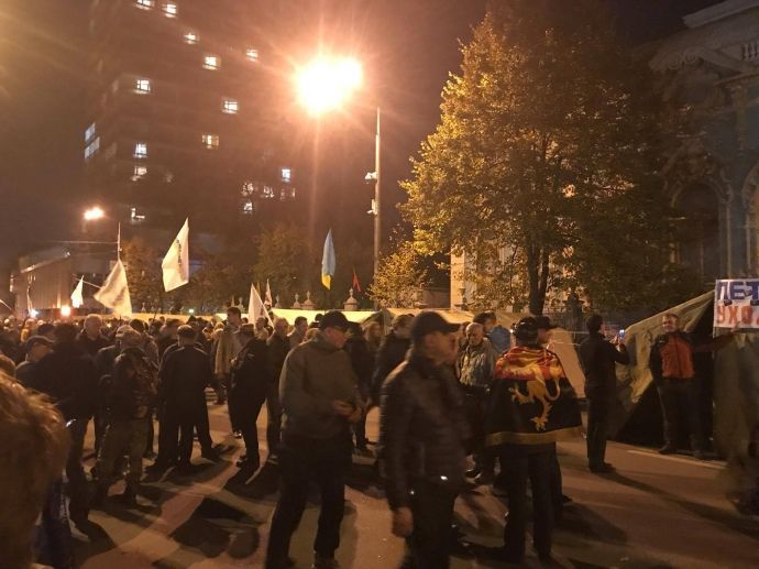 Митинг понемногу расходится / фото УП Митинг понемногу расходится / фото УП