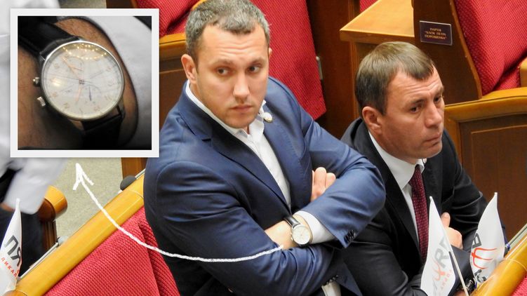 Часы Линько стоят как автомобиль среднего класса / Фото strana.ua Часы Линько стоят как автомобиль среднего класса / Фото strana.ua