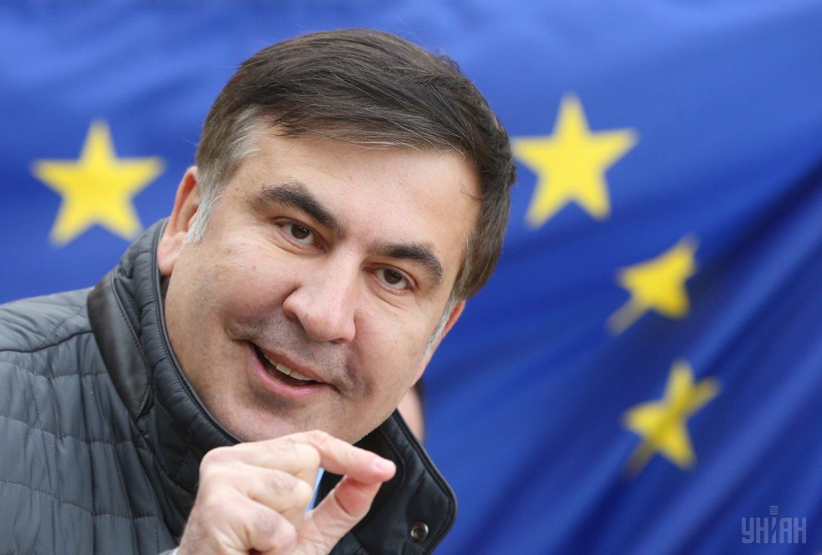 Саакашвили выдворили с Украины 12 февраля / фото УНИАН