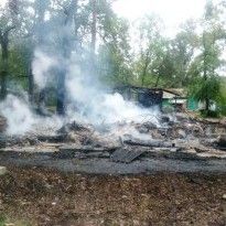 На Житомирщине в Коростышеве ликвидировали пожар в нежилом помещении на территории санатория 