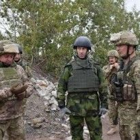 Swedish military chief visits ATO zone in Donbas