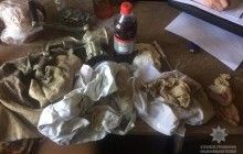 На Днепропетровщине задержали преступников со взрывчаткой и наркотиками на полмиллиона гривень