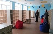 На Житомирщине в Хорошевской гимназии продолжаются работы по обустройству медиатеки