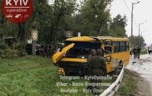 Опубліковано фото і відео з місця смертельної ДТП з автобусом Нацгвардії під Києвом