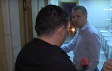 Левченко и Семенченко "тестировали" дымовую шашку в туалете Рады (видео)