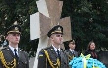 Во Львове открыли памятник "Воинам, отдавшим свои жизни за Украину"