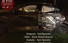 В Киеве пьяный полицейский спровоцировал тройное ДТП (фото, видео)