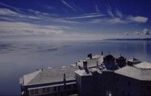 У мережі з'явився новий кліп, з видами Афону з висоти пташиного польоту (відео)