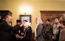 Митрополит Онуфрий встретился с юными спортсменами из Винницкой епархии
