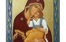 27 жовтня віруючі моляться перед образом Пресвятої Богородиці "Яхромської"