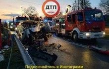 У Польщі в ДТП з лісовозом загинули двоє українців - ЗМІ (фото)