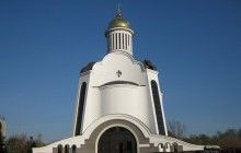 Предстоятель УПЦ в воскресенье служил в Спасо-Преображенском соборе на Теремках