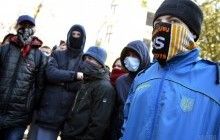 Forty men in balaclavas attempt to seize military unit in Odesa (Video)