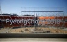 ЗМІ показали, як готуються головні об'єкти зимової Олімпіади в Кореї (фотогалерея)