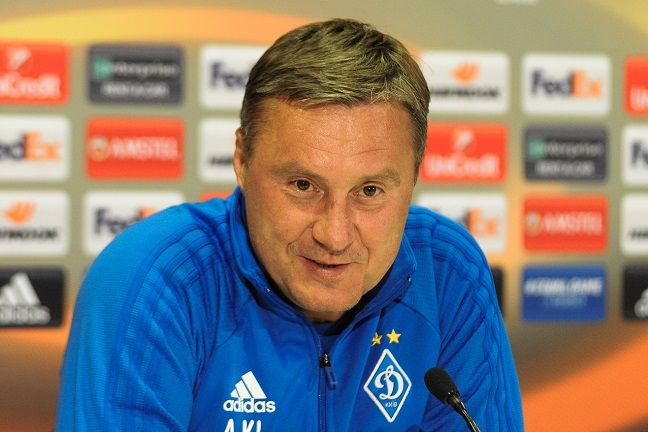 Хацкевич доволен игрой команды в матче со "Славией" / fcdynamo.kiev.ua Хацкевич доволен игрой команды в матче со "Славией" / fcdynamo.kiev.ua