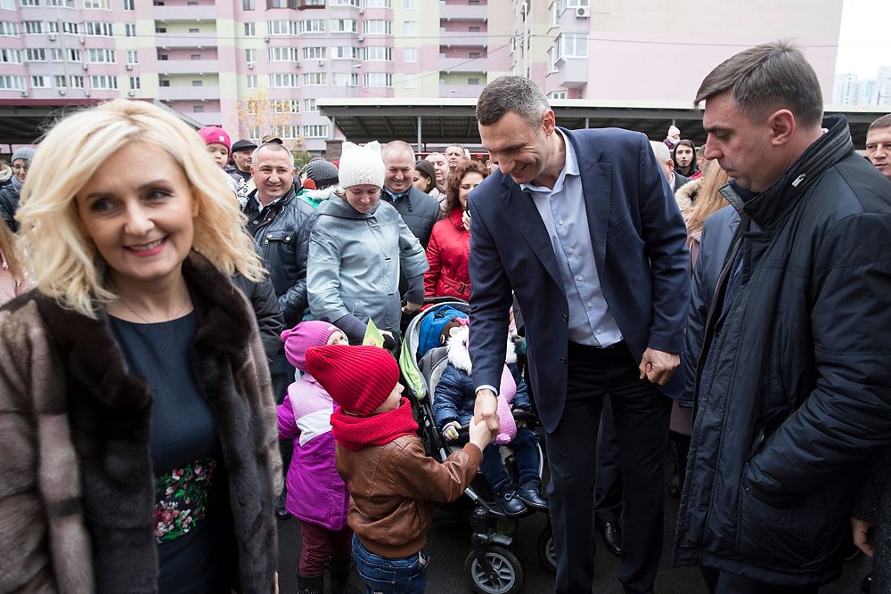 Стоимость работ по строительству сада – 71,5 млн гривен / фото kiev.klichko.org Стоимость работ по строительству сада – 71,5 млн гривен / фото kiev.klichko.org