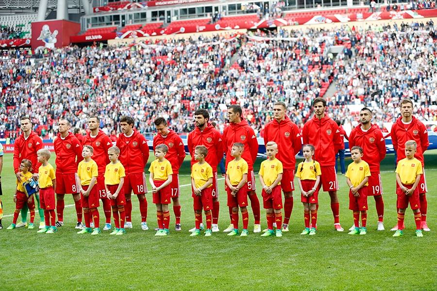 Сборная России представила новую форму / РФС Сборная России представила новую форму / РФС