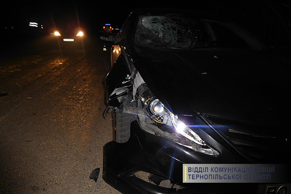 На Тернопільщині водій смертельно травмував пішохода На Тернопільщині водій смертельно травмував пішохода
