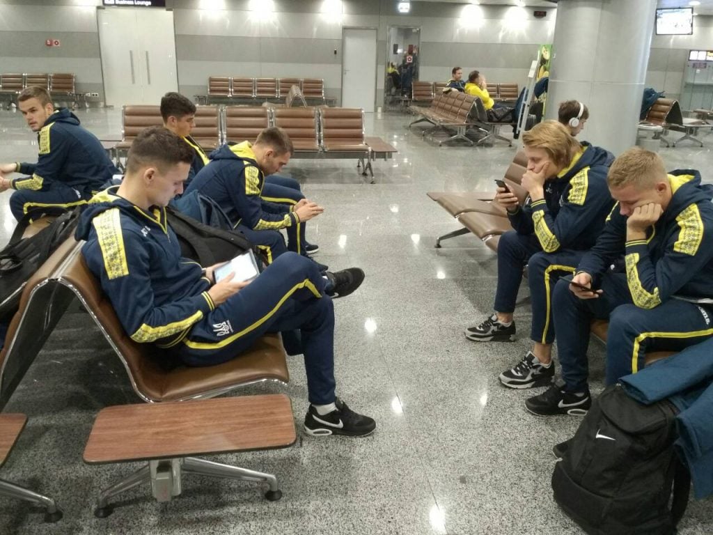 Игроки сборной Украины отправились во Львов на матч со словаками / zbirna.com Игроки сборной Украины отправились во Львов на матч со словаками / zbirna.com